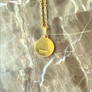 Versace Round Medusa Pendant necklace